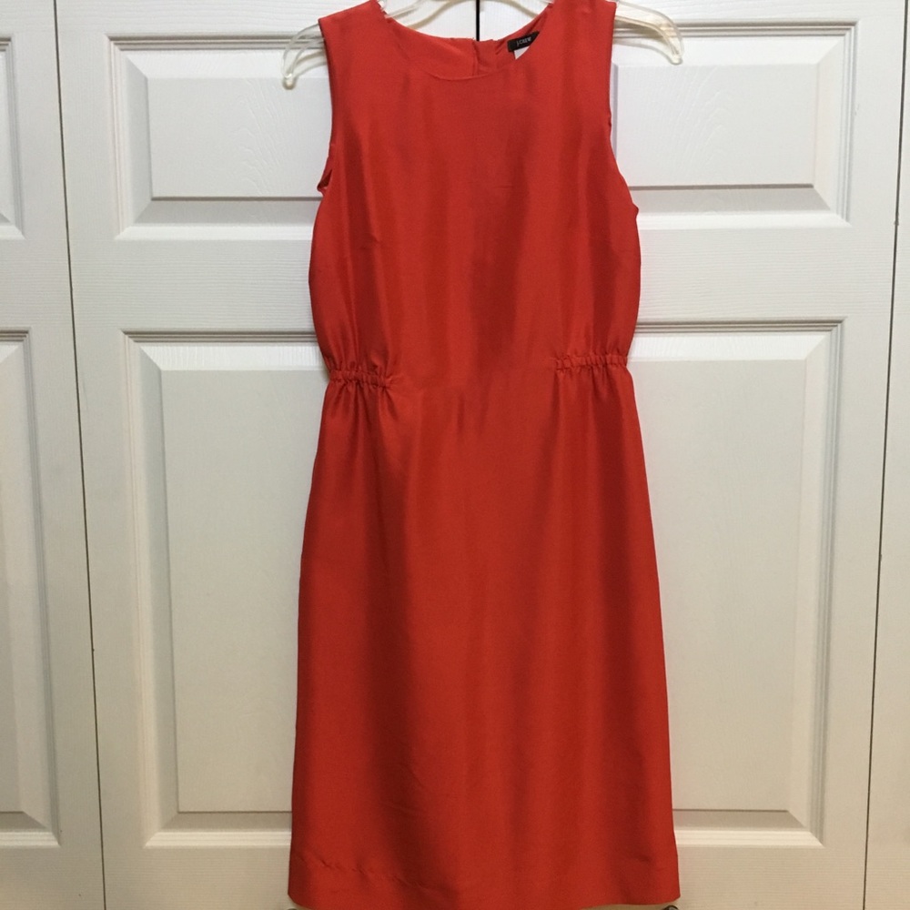 J. CREW SILK SLEEVELESS GORGEOUS DRESS-LIKE NEW